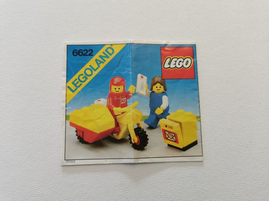 Lego - beskrivning - manual - legoland - city - 6622