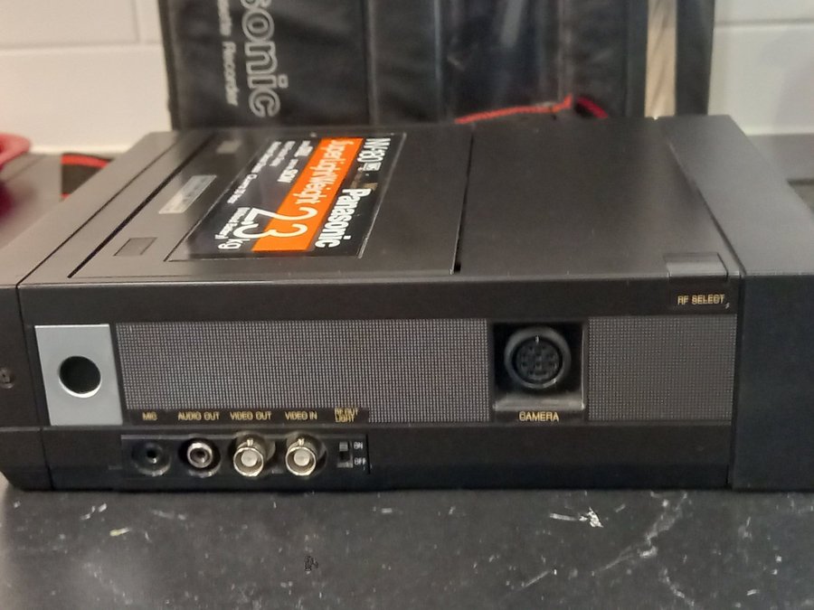 Vintage Panasonic NV-180 Portable VHS Video Recorder