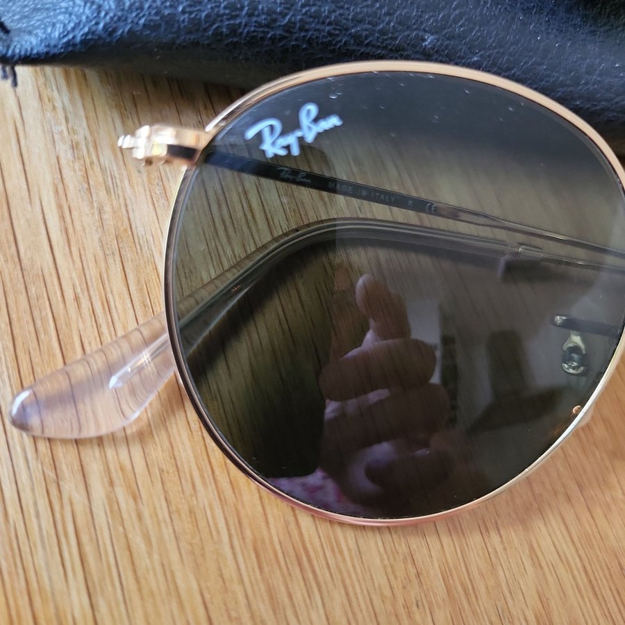 Ray-Ban Rund Metall Solglasögon