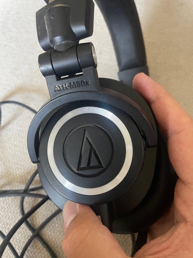 Audio technica ATH-M50x dj/mixer hörlurar