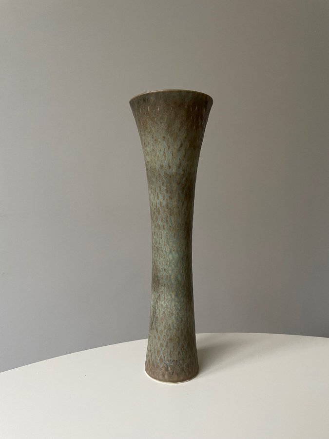 Mid-century glazed stoneware vase by Carl-Harry Stålhane for Rörstrand