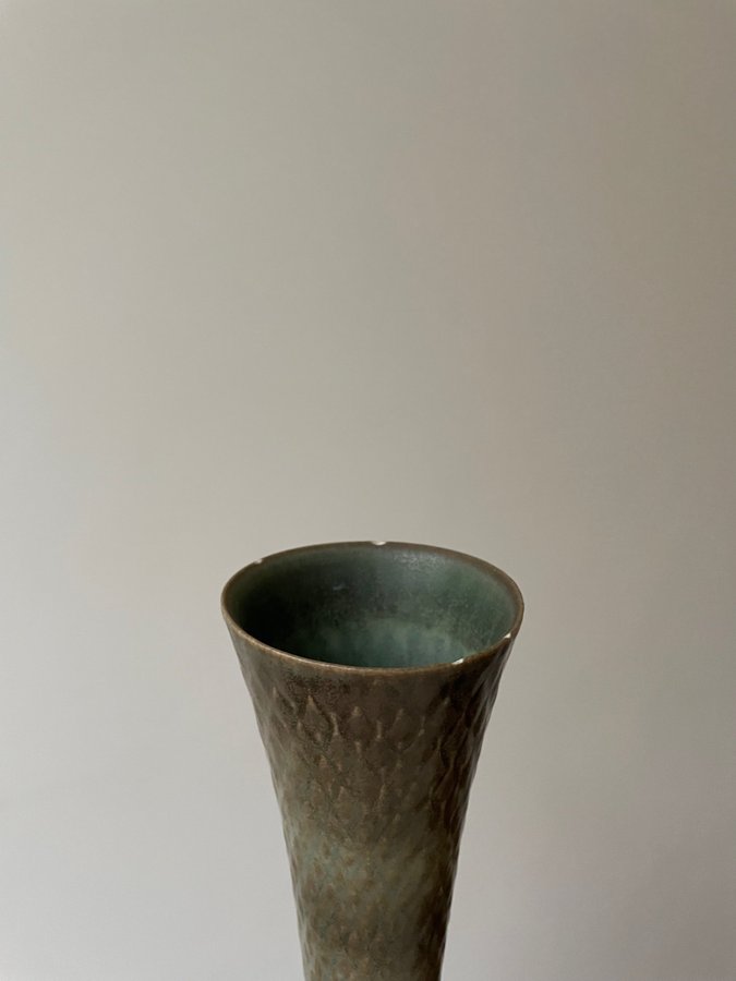 Mid-century glazed stoneware vase by Carl-Harry Stålhane for Rörstrand