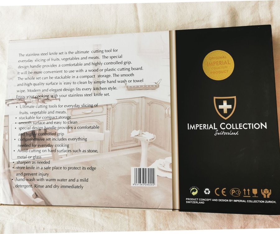 Nytt Imperial Collection Professional Line Köksknivsset Switzerland