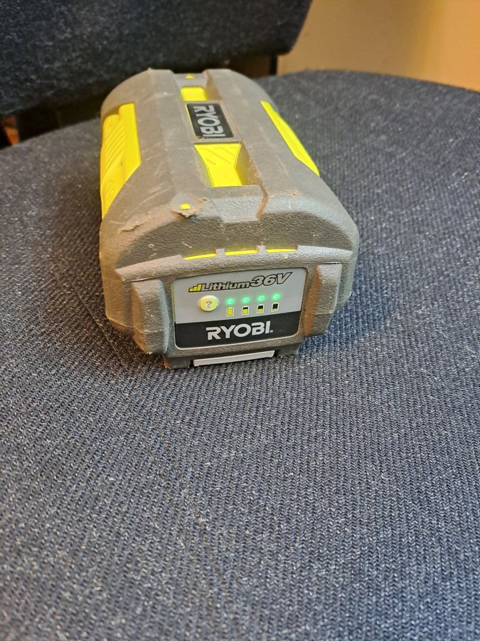 Ryobi 36V 40Ah batteri