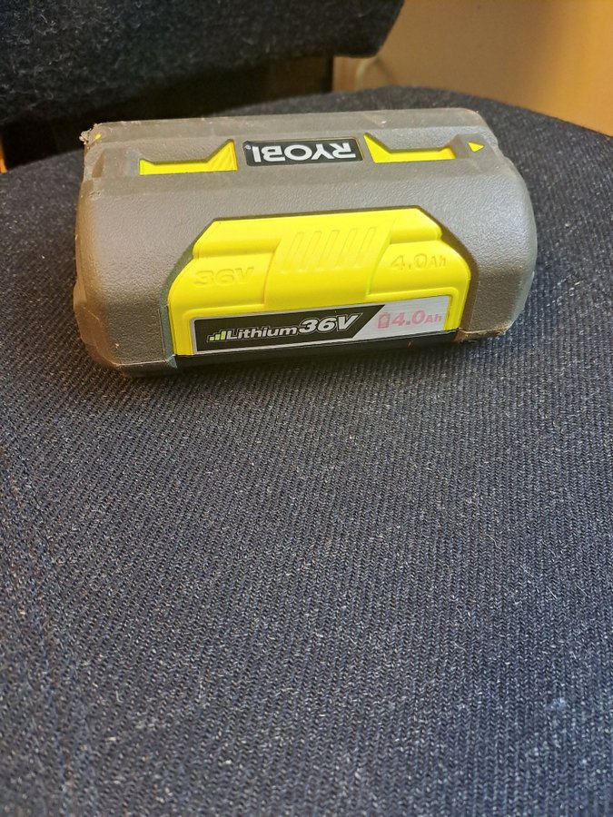 Ryobi 36V 40Ah batteri