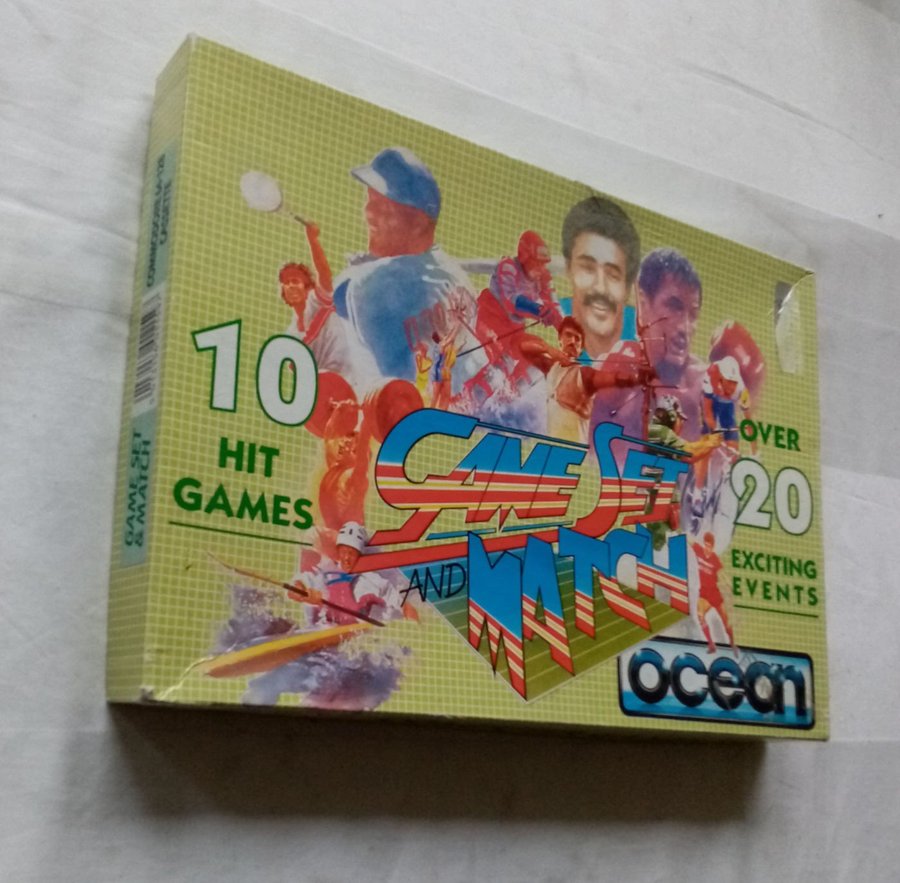 Game Set  Match (Ocean Software) - Commodore 64 / C64 Spel