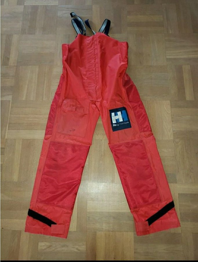 Helly Hansen röda seglarbyxor M herr