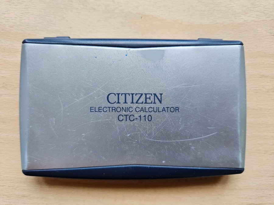 CITIZEN CTC-110 Elektronisk Miniräknare