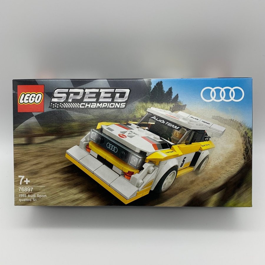 Lego Speed Champions 76897 1985 Audi Sport quattro S1 - oöppnad / förseglad