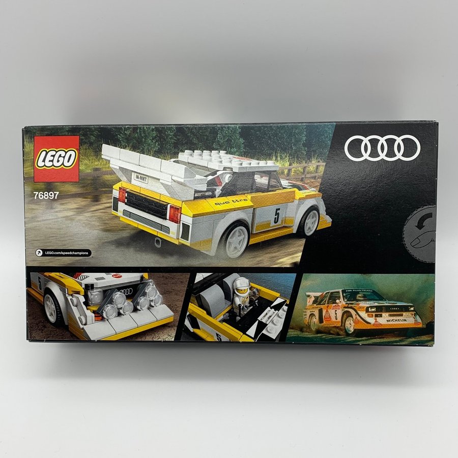 Lego Speed Champions 76897 1985 Audi Sport quattro S1 - oöppnad / förseglad