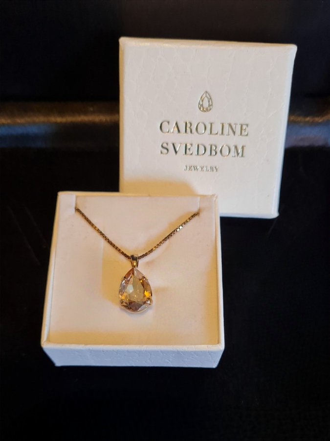 CAROLINE SVEDBOM HALSBAND GULD "Classic Drop"