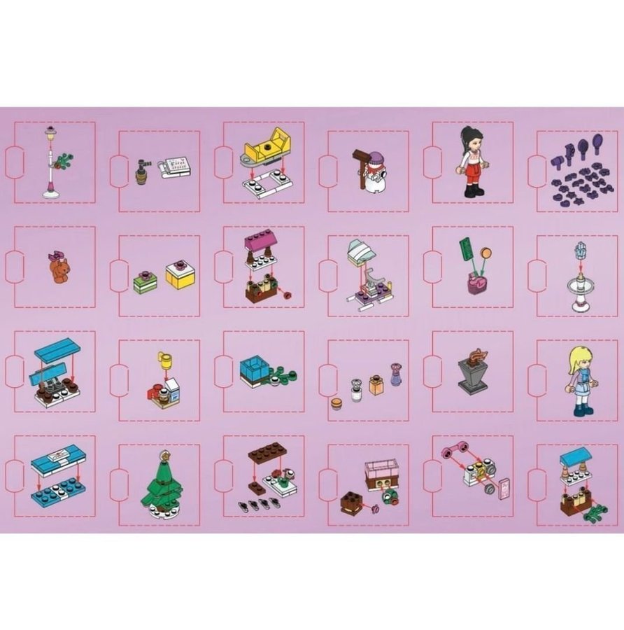 Lego Friends kalender