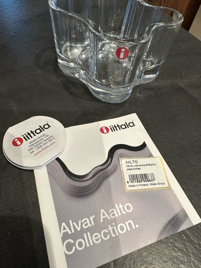 Iittala Alvar Aalto Collection Votive 55 mm clear