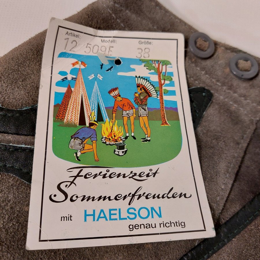 Lederhosen byxor oanvända