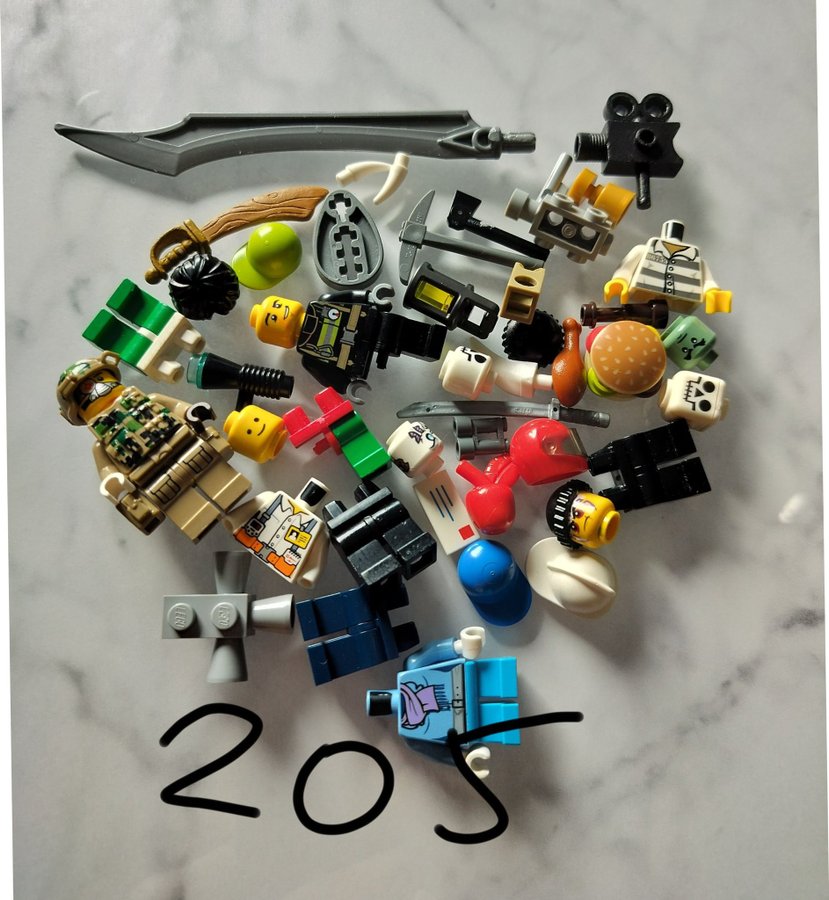 Lego Minifigurer Blandade