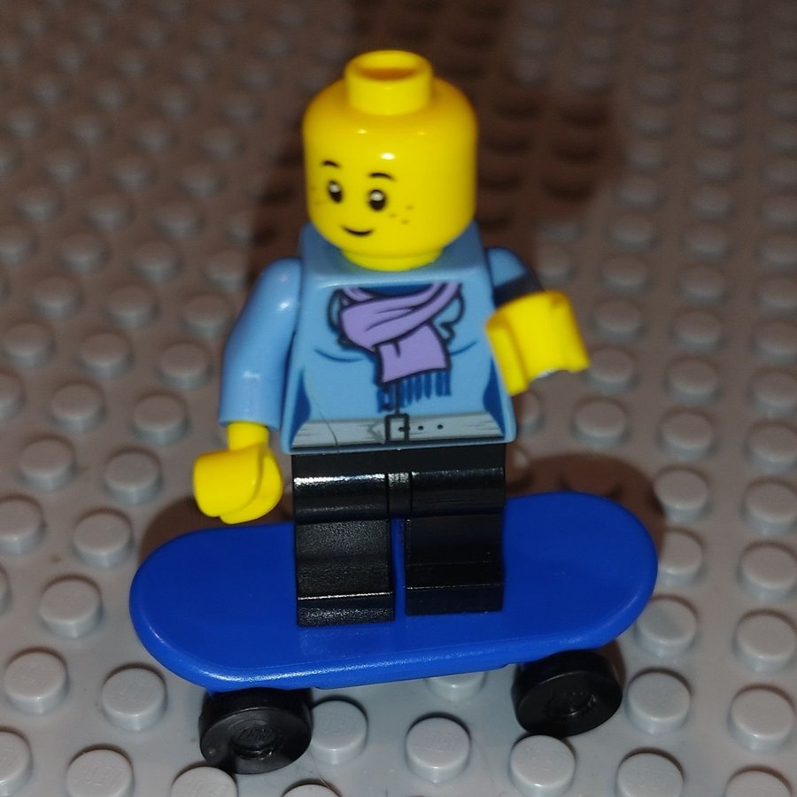 LEGO Minifigur med Skateboard