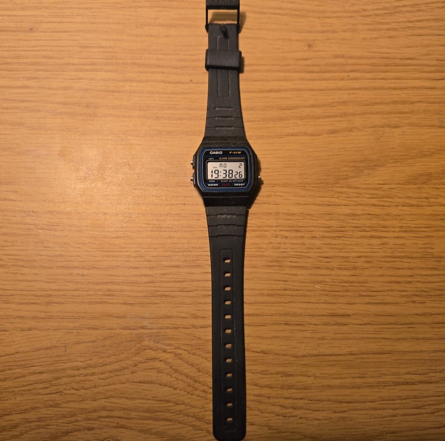 Casio F-91W Digital Klocka