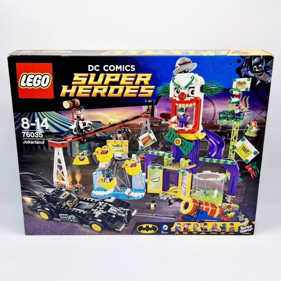 LEGO 76035 - Super Heroes - Jokerland - Oöppnad