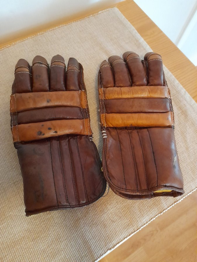 Vintage hockeyhandskar