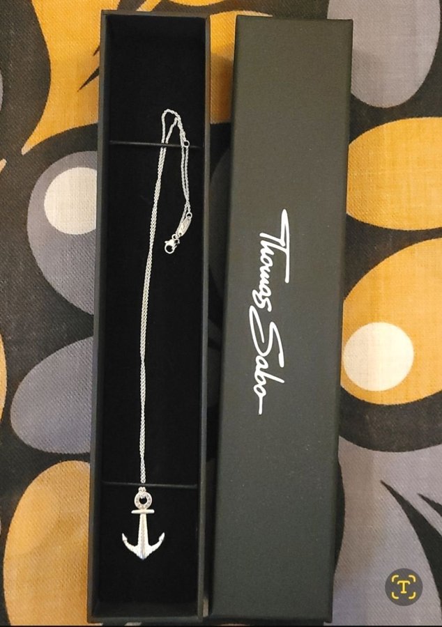 Thomas Sabo Ankare Halsband 4,97g, Silver och Zirconia