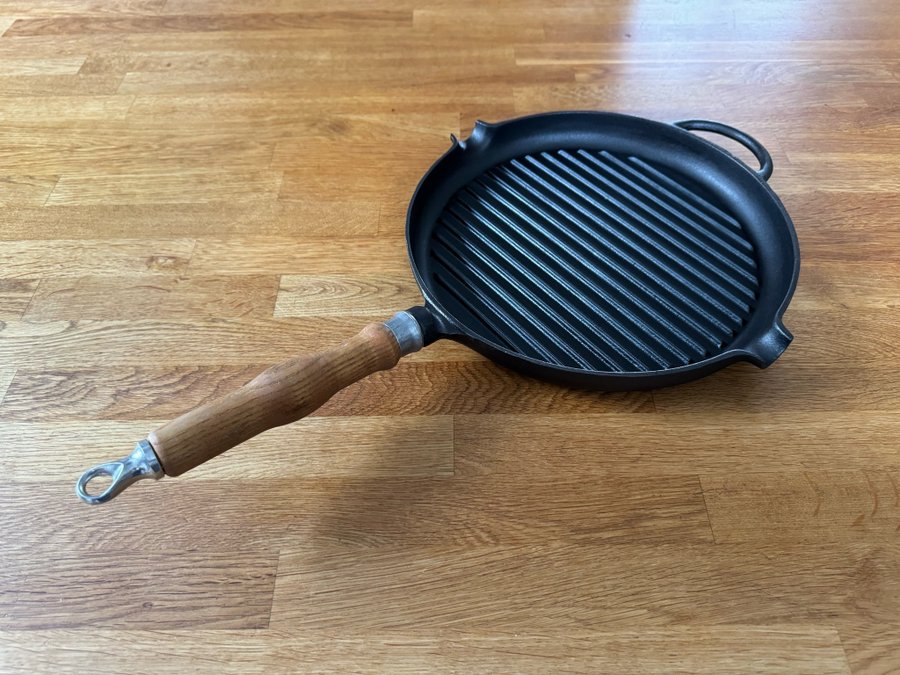 Ronneby bruk grillpanna 29 cm - gjutjärn