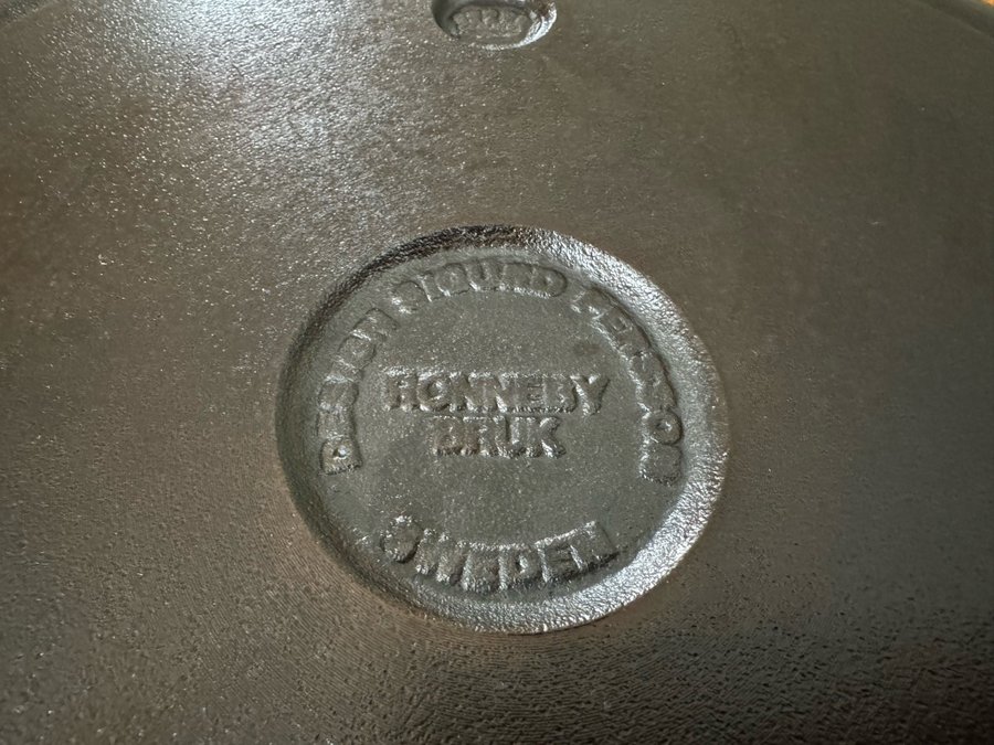 Ronneby bruk grillpanna 29 cm - gjutjärn