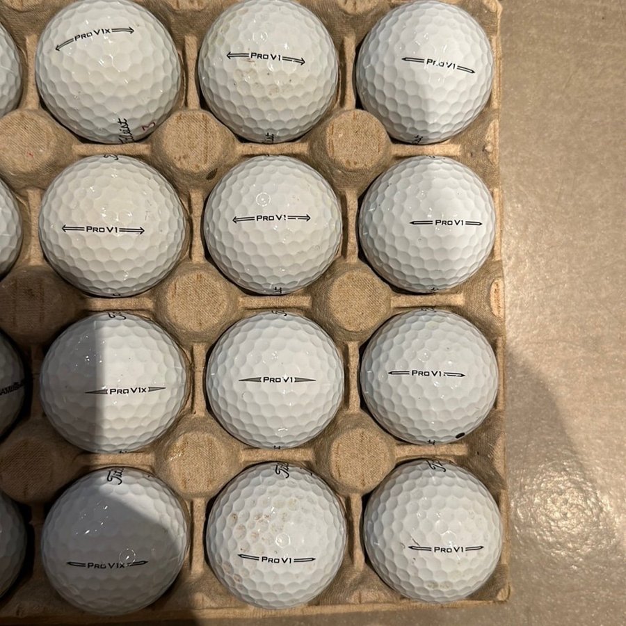 48st Titleist Pro V1  Pro V1x i toppskick