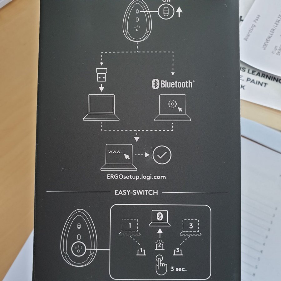 MX VERTICAL – AVANCERAD ERGONOMISK MUS Logitech