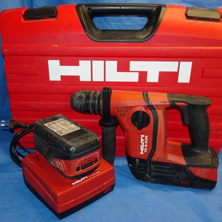 Hilti TE 6-A36 36V SDS-max batteri borrhammare