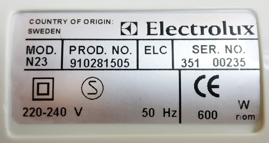 Electrolux Assistent Köksmaskin modell N23