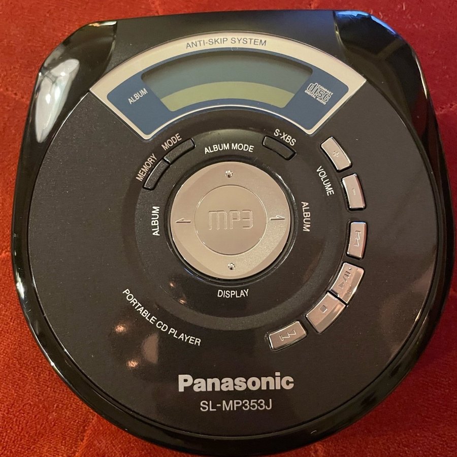 Panasonic SL-MP353J Bärbar CD-spelare