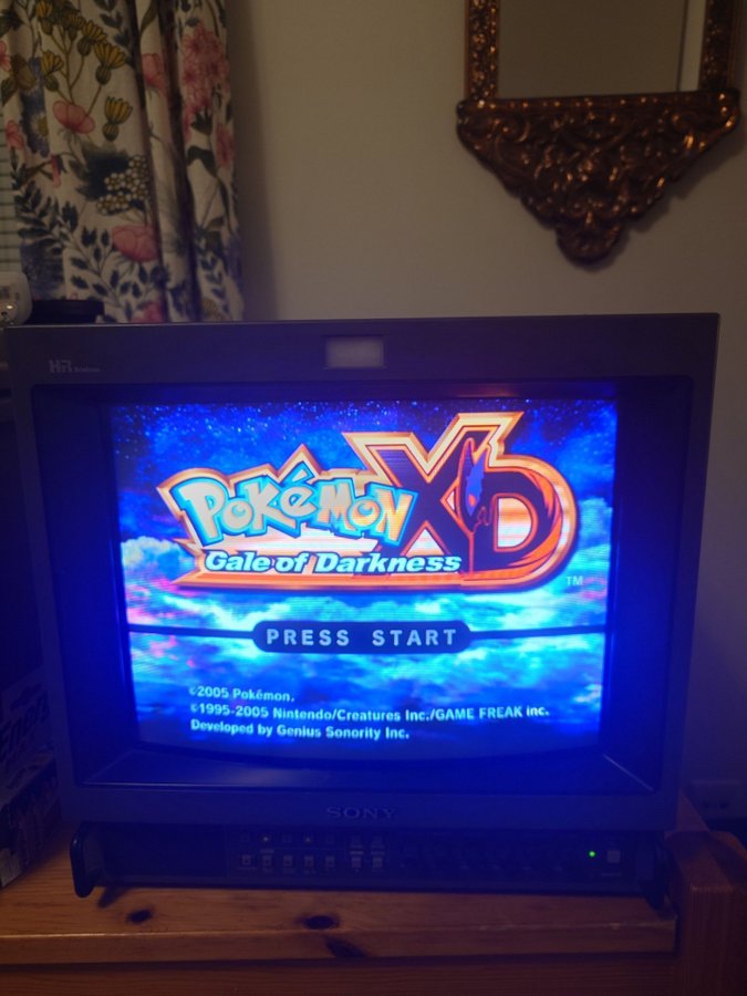 Sony Trinitron PVM 14M4E HR 14" CRT TV Retro Gaming