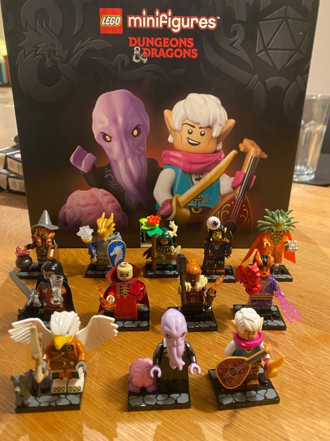 LEGO Minifigurer serie Dungeons  Dragons