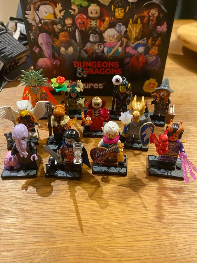 LEGO Minifigurer serie Dungeons  Dragons