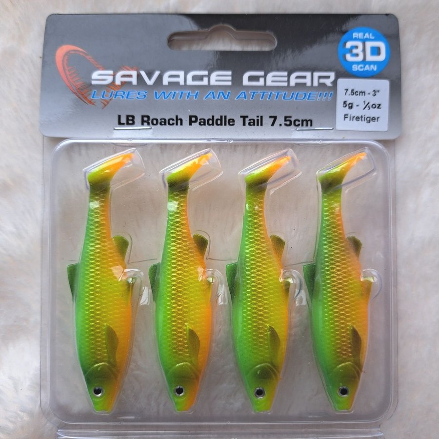 Savage Gear LB Roach 7,5cm Paddle Tail