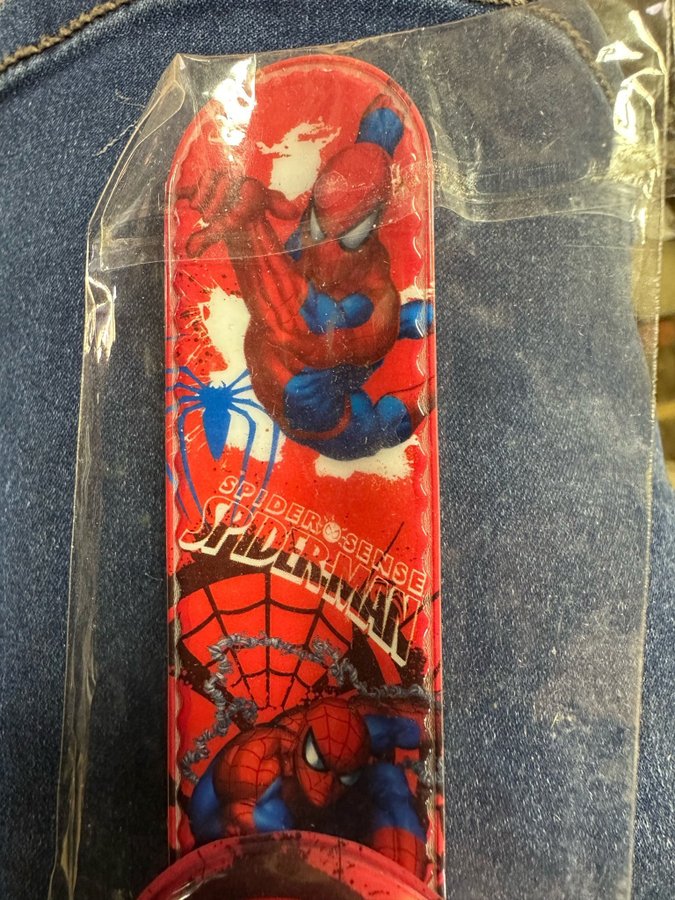 Spiderman Armbandsur oanvänt barn klocka tidtagning