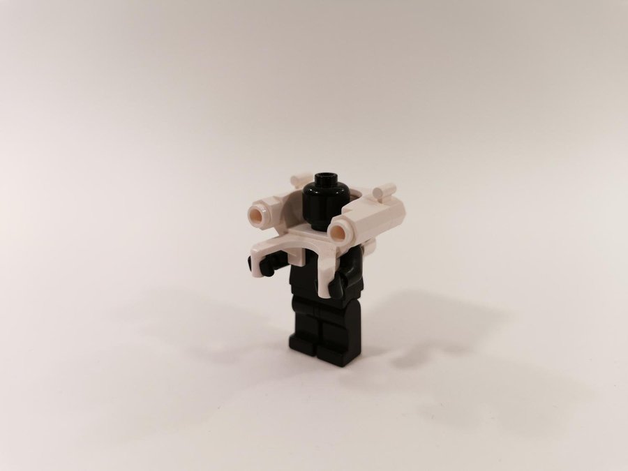 Lego - tillbehör - space - jetpack - part 6023 - vit