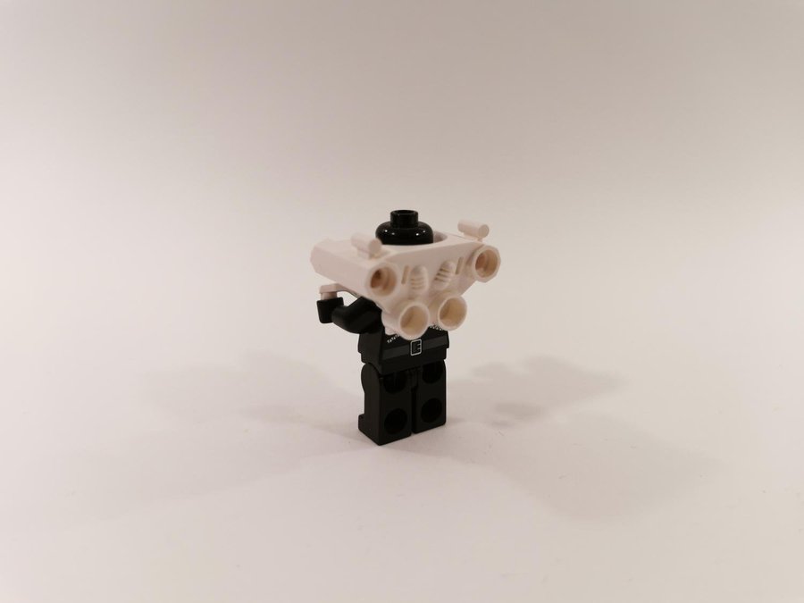 Lego - tillbehör - space - jetpack - part 6023 - vit