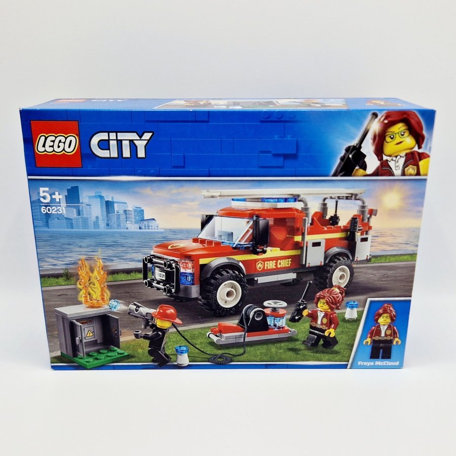 LEGO 60231 - City - Fire Chief Response Truck - Oöppnad