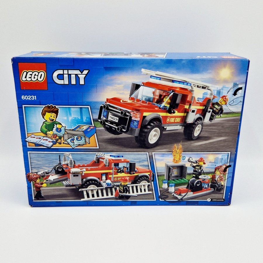 LEGO 60231 - City - Fire Chief Response Truck - Oöppnad