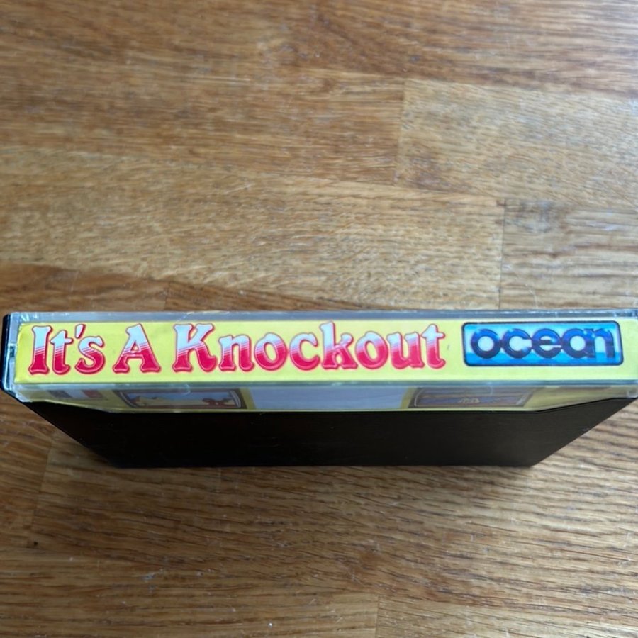 It's A Knockout, spelkassett, Commodore 64/128, Ocean.