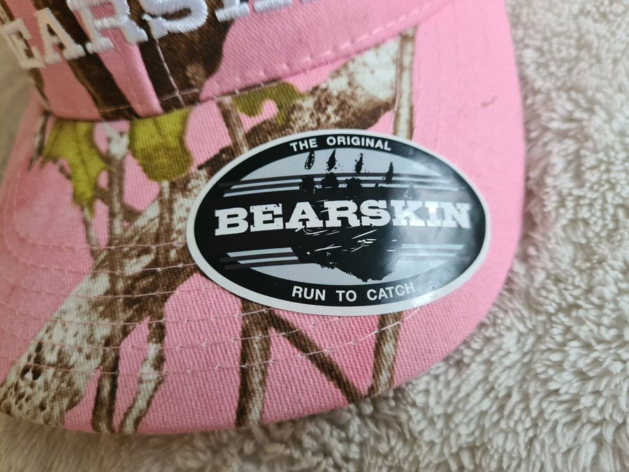 Bearskin rosa keps m trädmönster True Timber Camo One size Oanvänd Nyskick