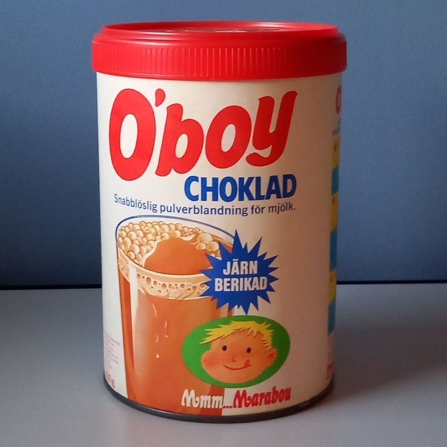 Oboy Choklad Burk Vintage 450g