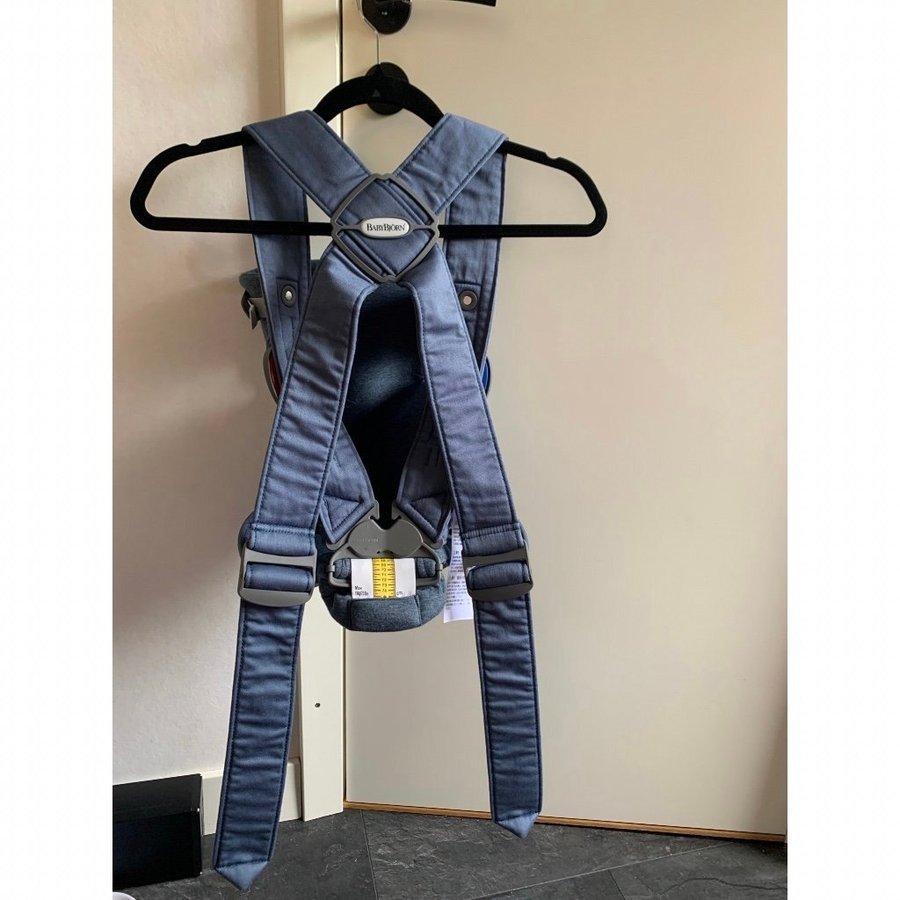 Underbar bärsele från Babybjörn (Baby carrier mini i soft jersey)