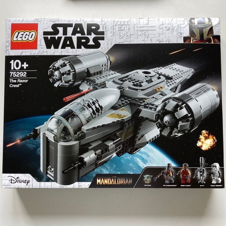 LEGO Star Wars 75292 The Razor Crest OÖPPNAD