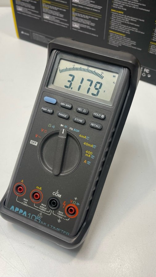 APPA105 Multimeter med skal / Skickas snabbt!