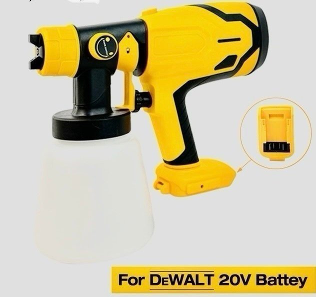 Färgspruta som passar med DeWalt 20V Batteri