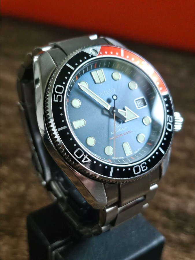 Seiko Twilight Blue 1968 Prospex SPB097J1 - Meget Pæn Stand