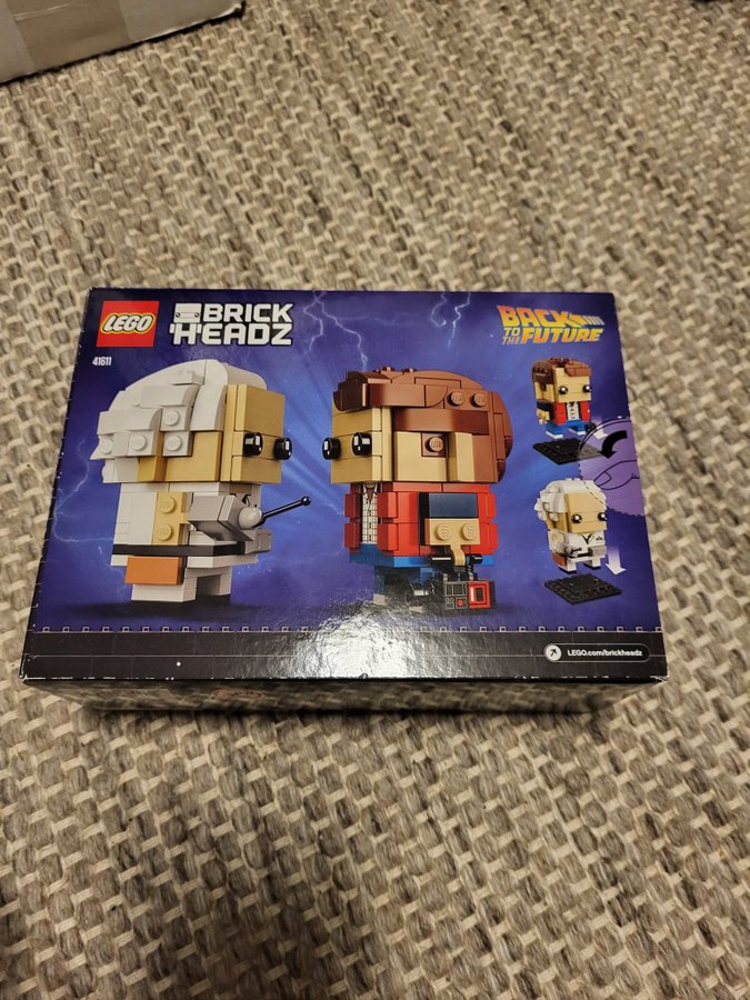 LEGO BrickHeadz Back to the Future Marty McFly  Doc Brown 40511