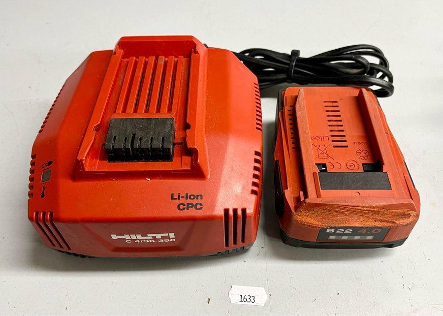 Hilti C 4/36-350 Batteri  Laddare